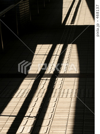 歩道を射る射光 468137