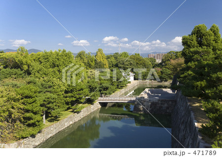 二条城天守跡から洛北を望む 471789