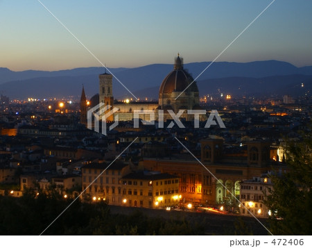夕暮れのフィレンツェ 472406