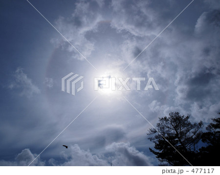 青空と日暈 477117