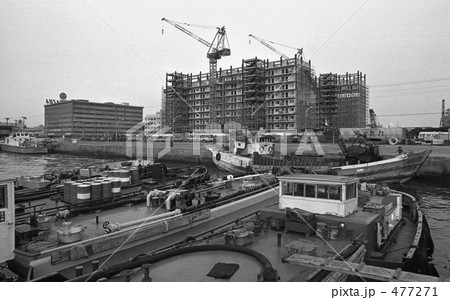 東京湾・豊海水産埠頭　昭和４８年 477271