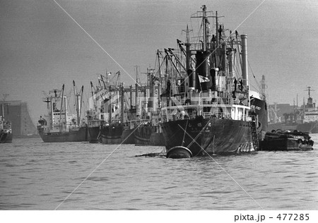 東京湾・豊海水産埠頭　昭和４８年 477285