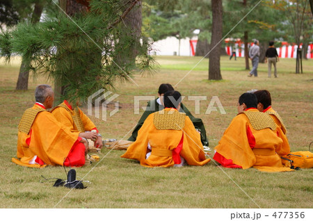 時代祭の出番待ち 時代祭の出番待ち 477356