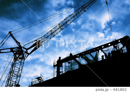 高層ビル建設現場3 高層ビル建設現場3 481802