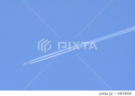 飛行機雲 飛行機雲 484806