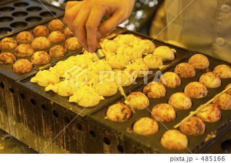 屋台、たこやき 485166