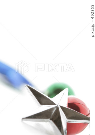 クリスマス飾り星型と珠 クリスマス飾り星型と珠 492355