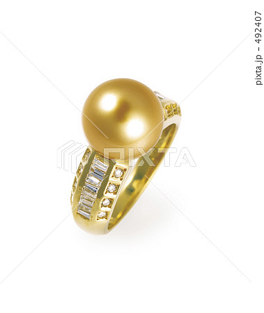 ゴールデンパールリング 492407