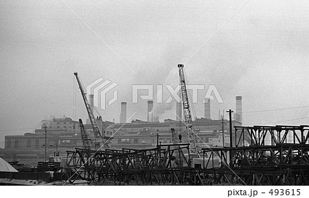 東京湾・豊洲埠頭　昭和４８年 493615