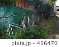 朽ち果てた自転車 496470