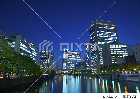 大阪淀屋橋夜景 大阪淀屋橋夜景 498872