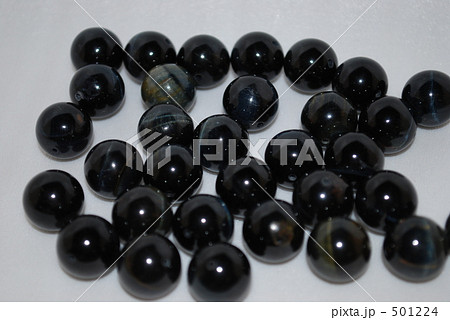 タイガーアイ　青　パワーストーン　天然石　宝石　ブルー 501224