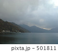 霧がかっている中禅寺湖 501811