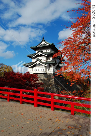 弘前城の紅葉(旬) 弘前城の紅葉(旬) 502041
