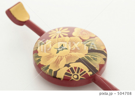 朱塗りの簪 朱塗りの簪 504708