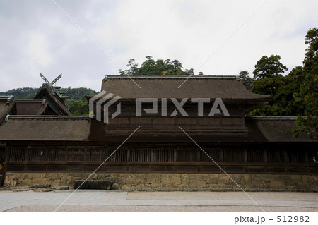 出雲大社・本殿東回廊 512982