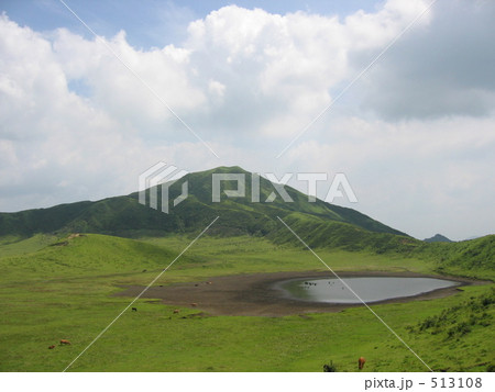 九州　熊本　阿蘇山 513108