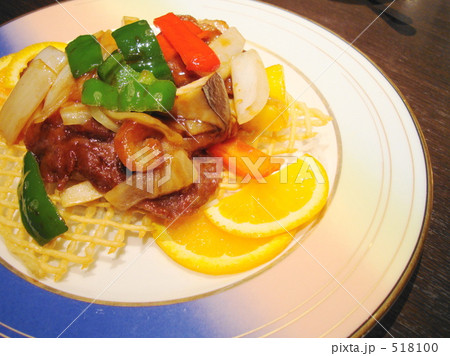 鴨肉の炒め物 518100