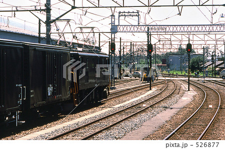 鉄道 私鉄・東武鉄道 電気機関車 昭和56年 の写真素材 [526877] - PIXTA