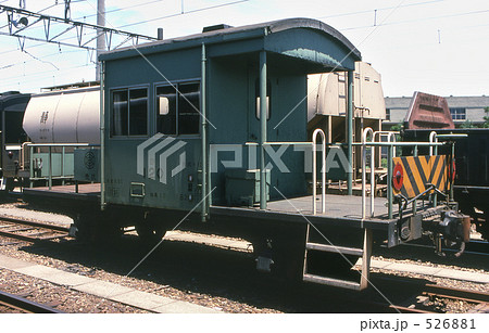 鉄道 私鉄・東武鉄道 ヨ101形緩急車 昭和56年の写真素材 [526881