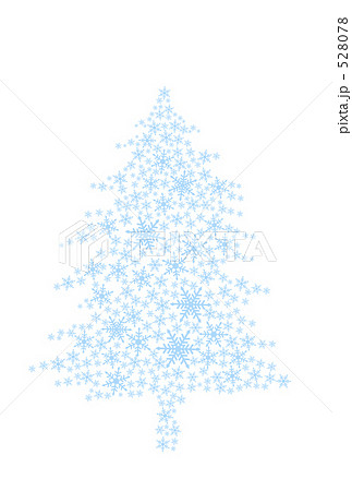 クリスマスツリー 素材 販売 画像 イメージ 背景 壁紙 イラストのイラスト素材 528078 Pixta