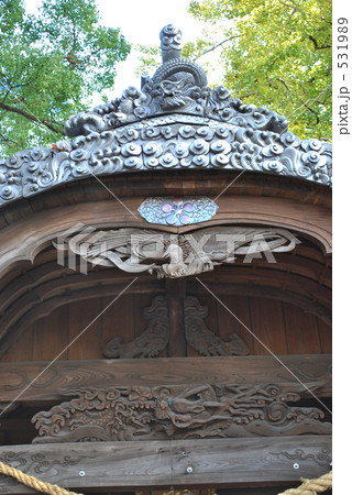 天満社　屋根瓦 531989