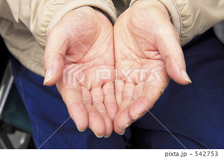 老人の手 老人の手 542753