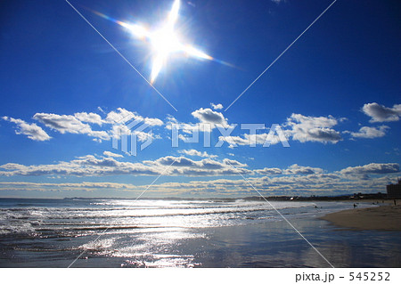 冬の海水浴場 545252