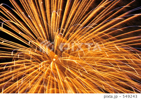 花火の光跡 549243