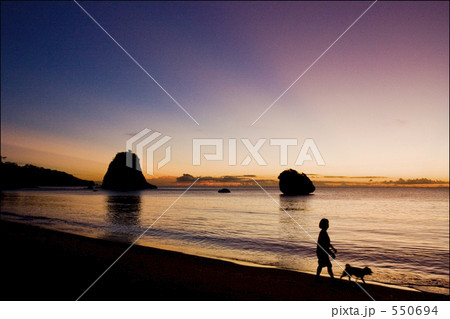 月ヶ浜の夕日 月ヶ浜の夕日 550694