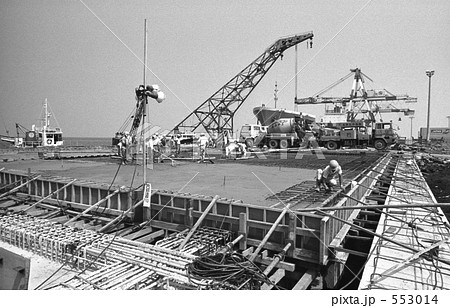 東京湾・大井埠頭　昭和４８年 553014