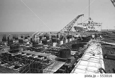 東京湾・大井埠頭　昭和４８年 553016