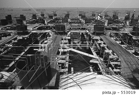 東京湾・大井埠頭　昭和４８年 553019