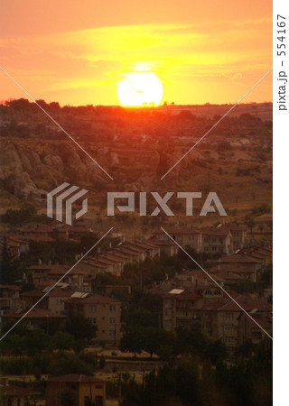 カッパドキア夕日 カッパドキア夕日 554167