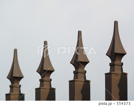 鉄柵の先っぽ 鉄柵の先っぽ 554373