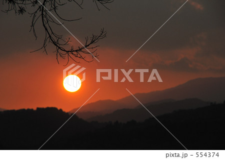 夕暮れ 554374