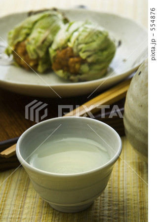 蕗味噌と日本酒 554876