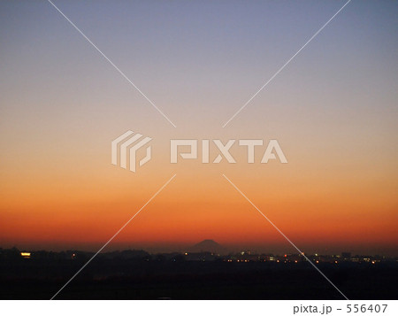夕焼けの富士 夕焼けの富士 556407