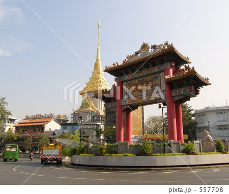 チャイナタウン　中華門　china town 557708