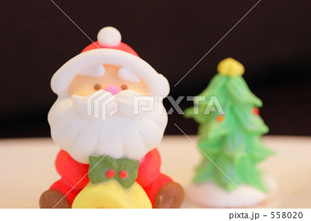 サンタクロース 砂糖細工 砂糖菓子の写真素材 5580