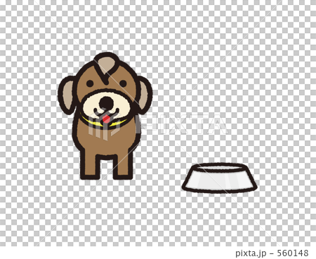 犬　ペット　　イラスト　素材　いぬ　かわいい　クリップアート 560148