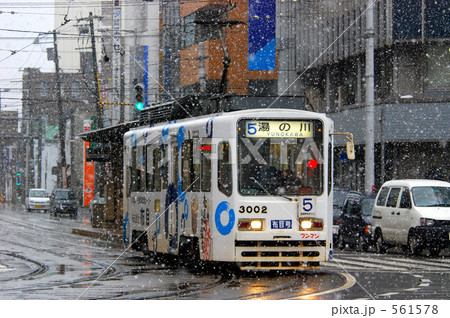 鉄道　路面電車：函館市電 561578