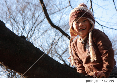 木登りをする子供 562399