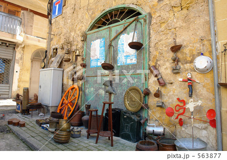 マルタ　ゴゾ島の骨董市 563877