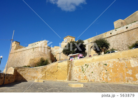 マルタ　ゴゾ島　チタデル（入口） 563879