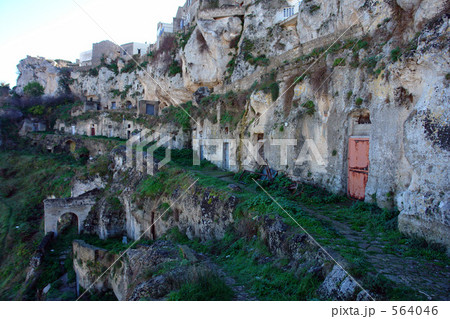 マテーラ 使われていない洞窟住居 マテーラ 使われていない洞窟住居 564046