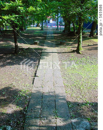 日吉神社 武蔵村山市 石畳 日吉神社 武蔵村山市 石畳 565986