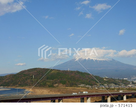 富士山と富士川 571415