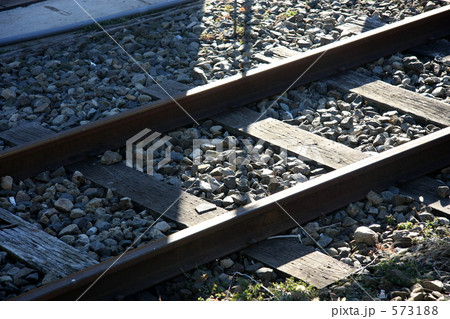 レールと枕木 レールと枕木 573188