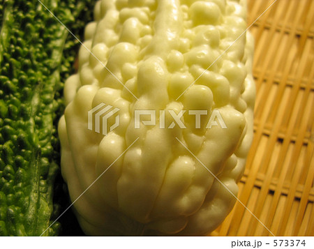 白と緑のゴーヤ 573374